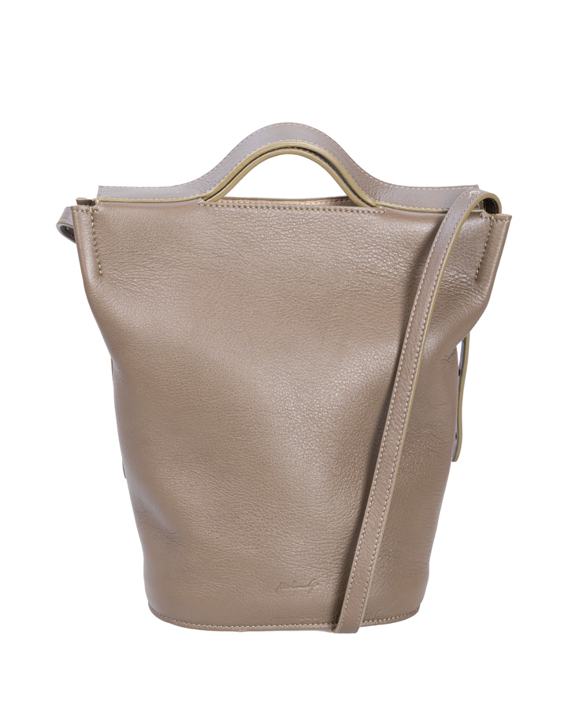 shop MELIP  Borsa: Melip borsa a tracolla in pelle.
Tracolla regolabile.
Manico.
La chiusura è data dalla sovrapposizione di due alette e da un magnete che le tiene in posizione.
Dimensioni: 25x20x16cm.
Composizione: 100% Pelle di vitello.
Fabbricato in Italia.. DEVA-OLIVA number 8995556